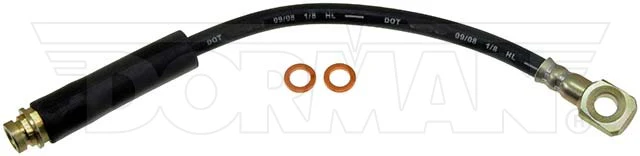 FLH380467- 95-05 Cavalier & Sunfire Front Brake Hose Req 2; Rubber