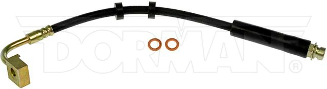 H621327 - 2001-06; 2008-10 Dodge Viper Rear-right Brake Hose; Rubber
