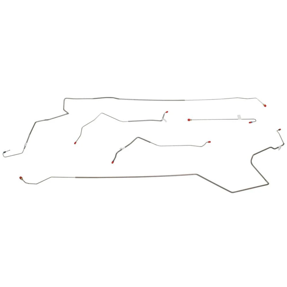 HIN0003- 00-04 Honda Insight; Complete 5pc Intermediate Brake Lines - Image 2