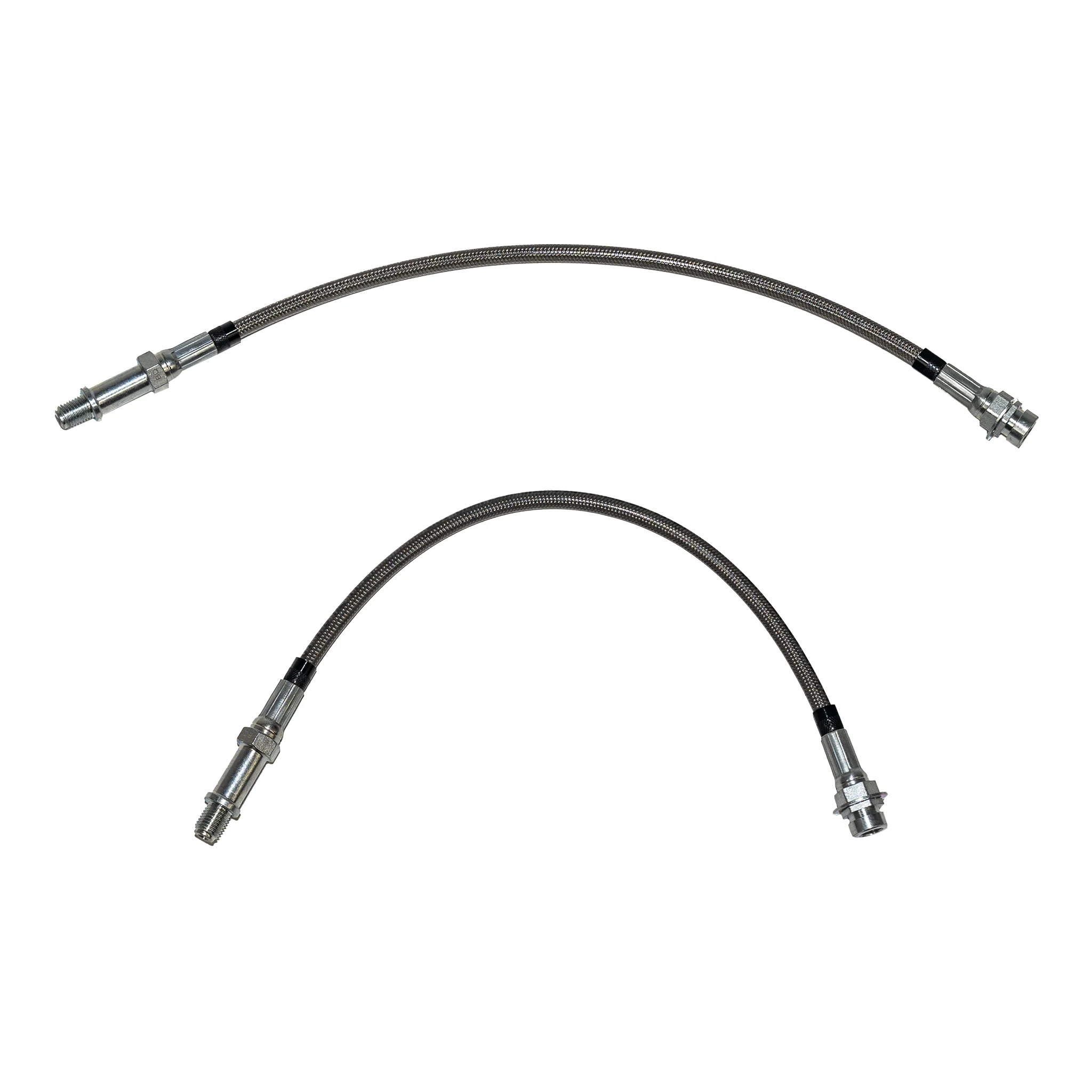 HSK0031SS - 67 Mopar B-Body, w/ Dana Brake Hose Kit; Braided Stainless