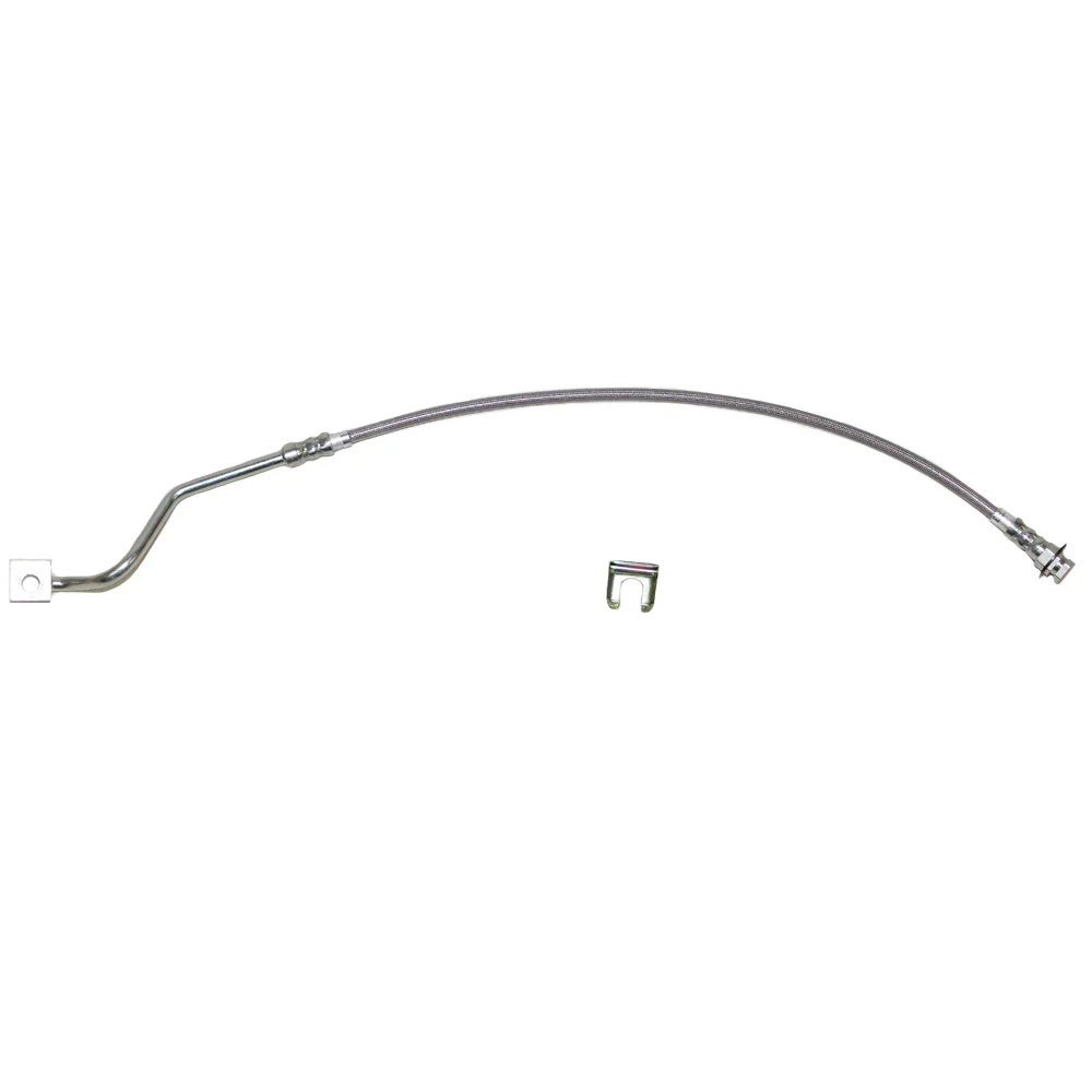 HSP0039SS - 99-04 F-250/F-350, 4wd; Right Front Brake Hose; Stainless