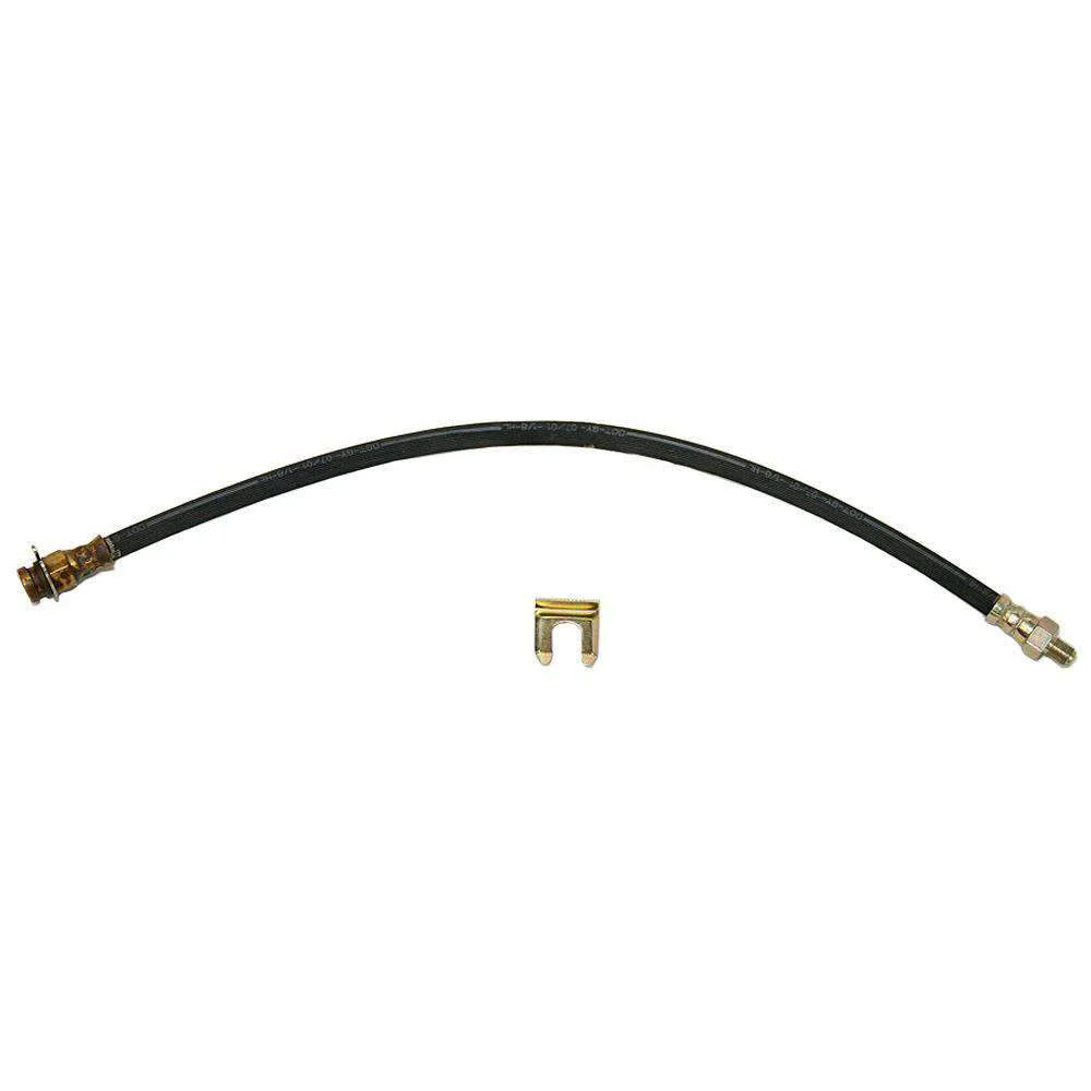 HSP3764SS- 68-73' Javelin, AMX, 69' Rambler SC, 70' Rebel, w/ Front Drum Brakes 65-66 Ford Mustang w/ Front Disc; Front Brake Flex Hose, 2 Required; Stainless