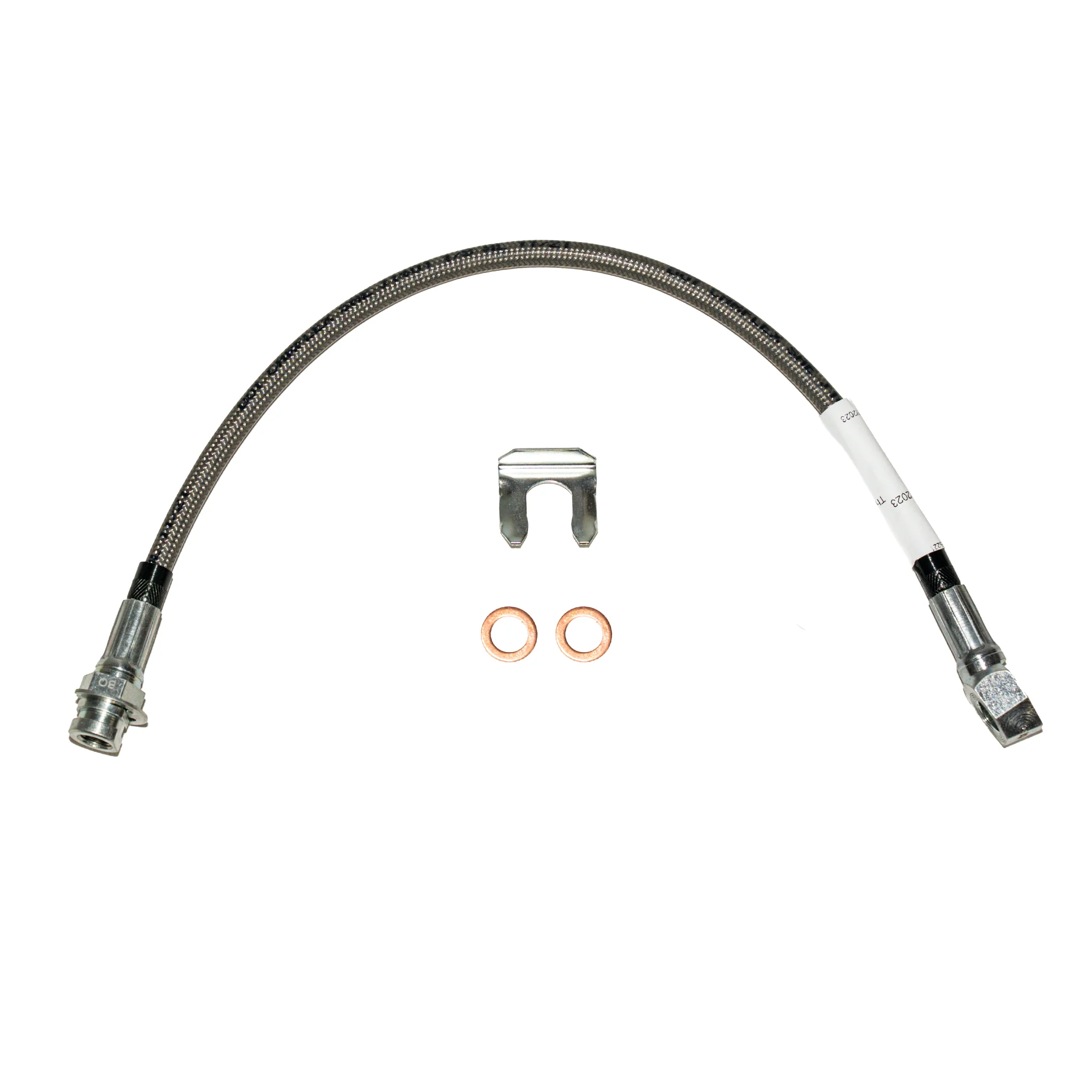 HSP4067SS- 65-66' Ford Thunderbird; Front Disc Brake Flex Hose, 2 Required; Stainless