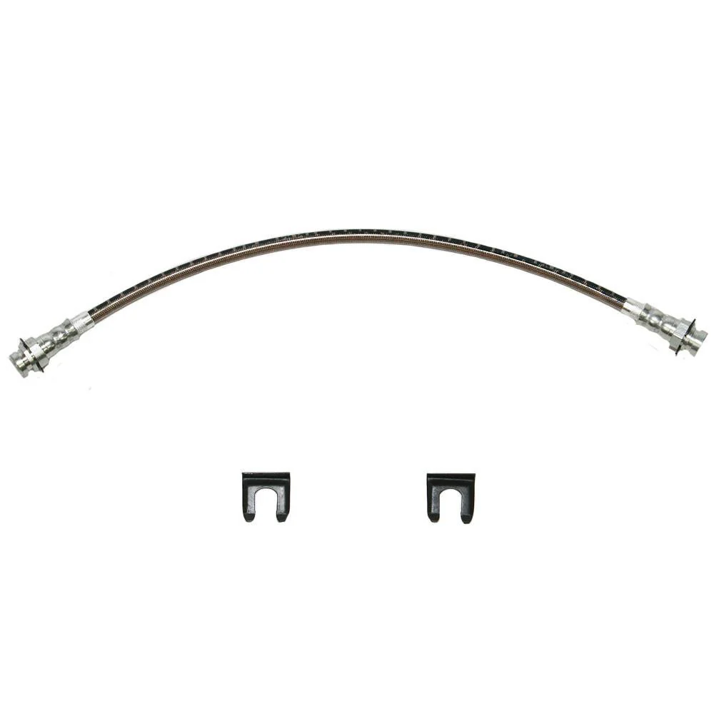 HSP4271SS- 68-70 AMX/Javelin, 69 Rambler SC, 70 Rebel Front Hose, Disc; Stainless