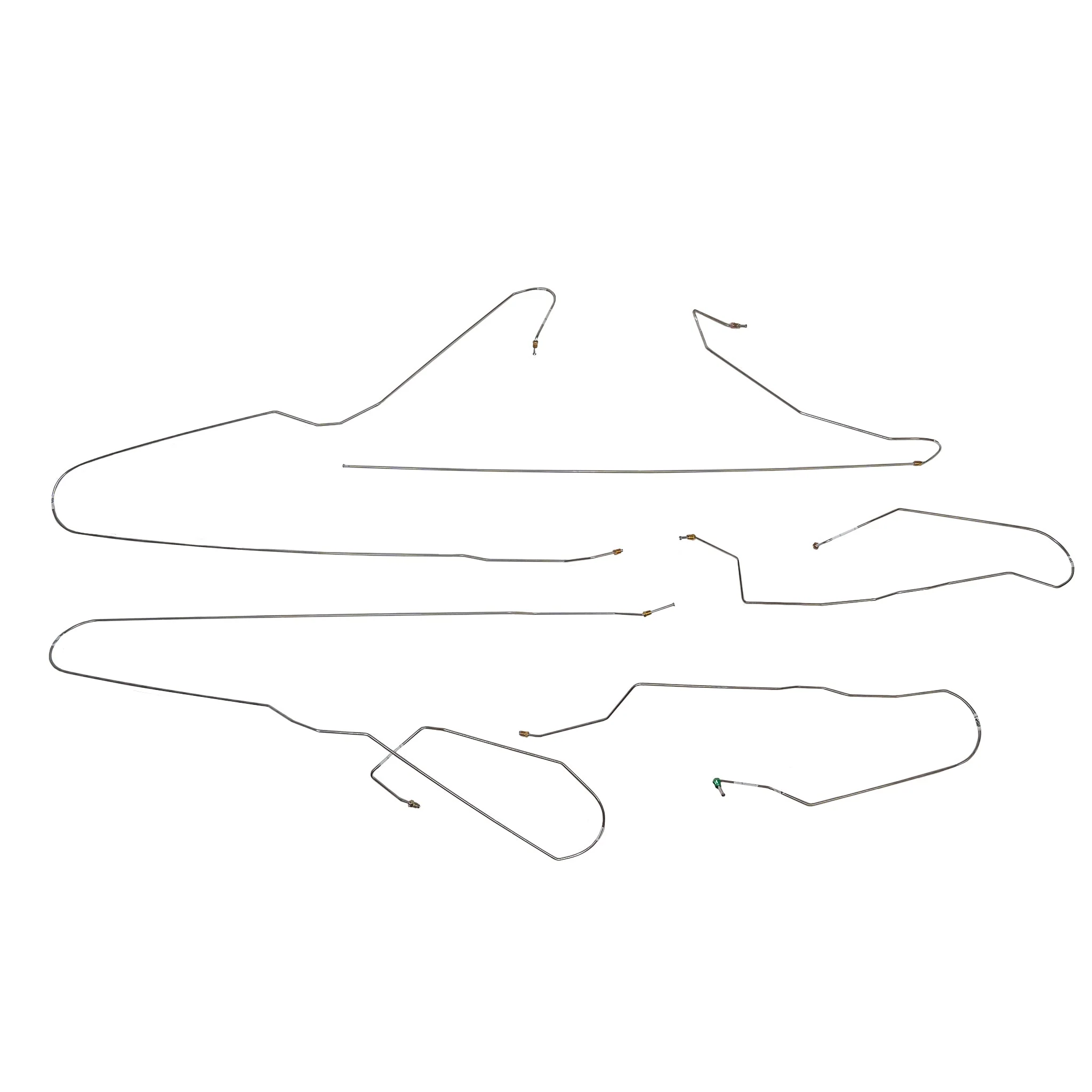 LIN9501- 95-97 Lincoln Town Car, With Traction Control, 4.6L Engine, Intermediate Brake Set