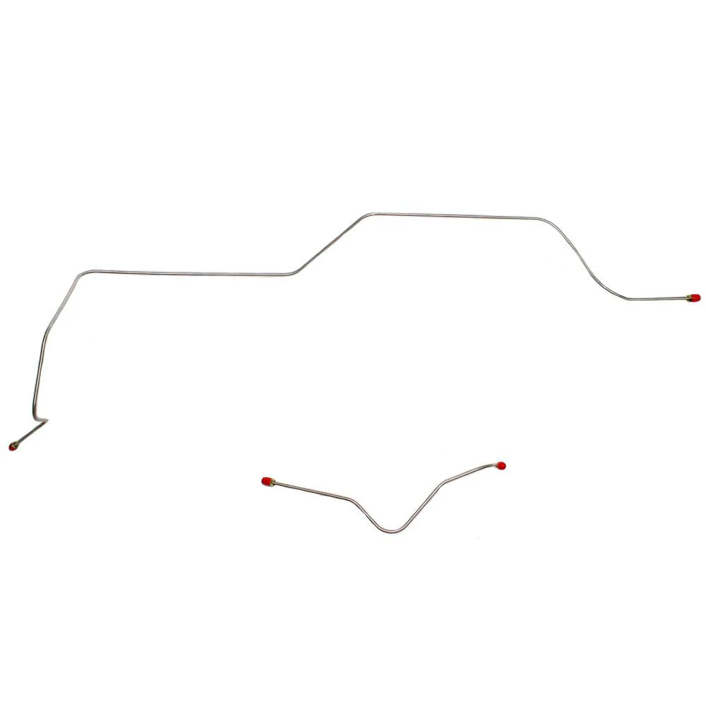 LKT6001- 60-63 Ford Falcon, Mercury Comet w/ Standard Brakes; 2pc Front Brake Line Set