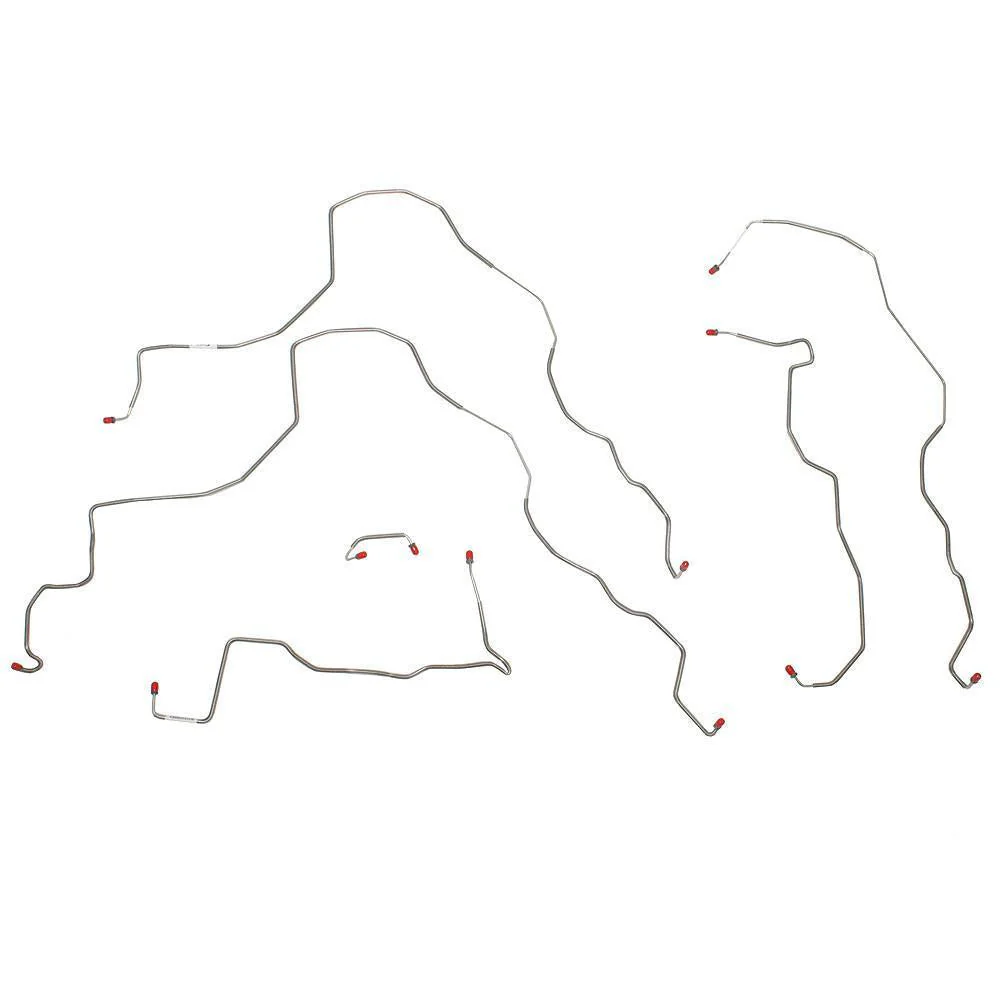 OKT9601- 96-01 Lexus ES 300 AWABS, 4w Disc, No Traction Control, Front Brake Line Kit - Image 2