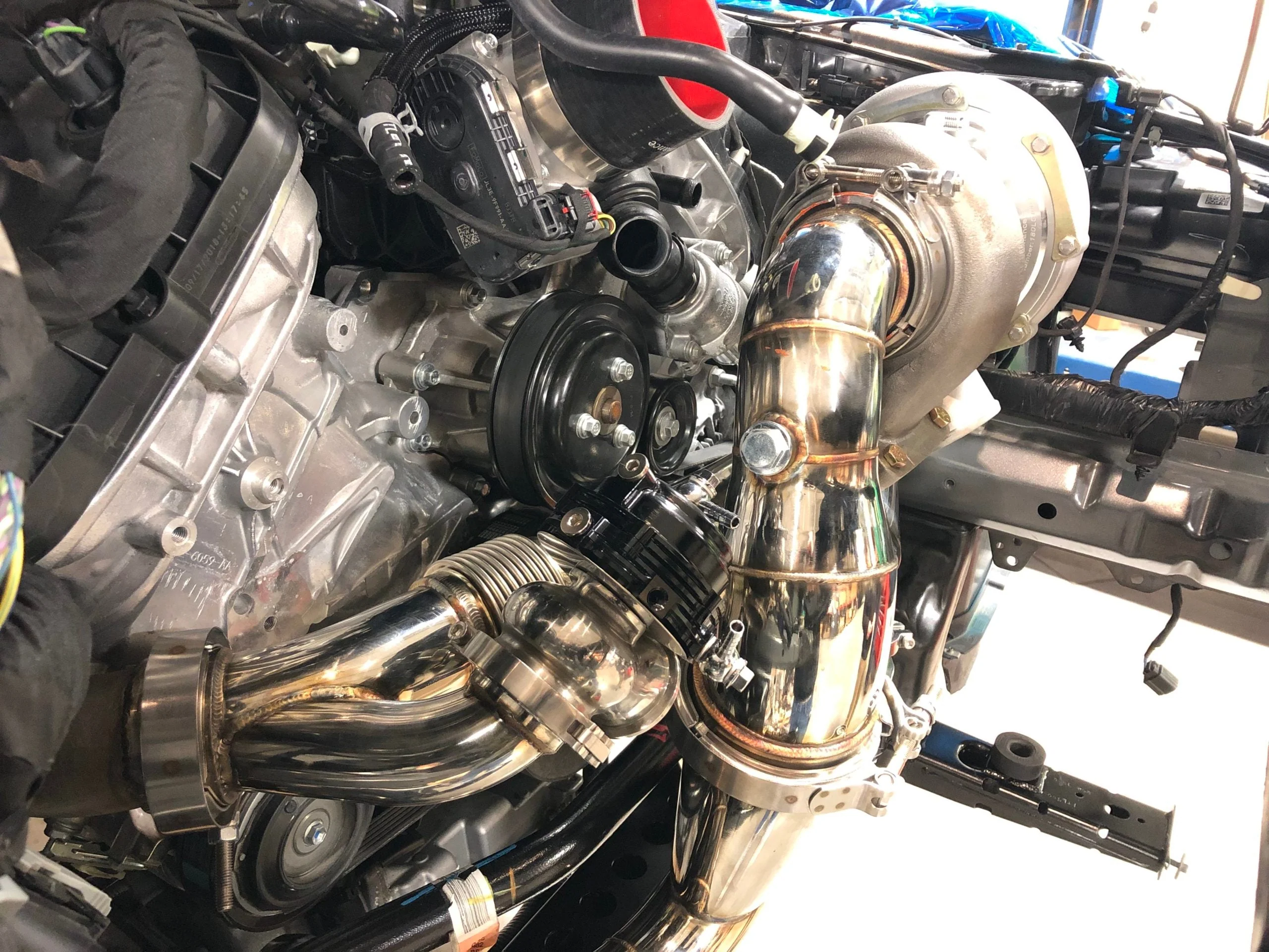 (2015-2023) Mustang GT 5.0 Coyote Single Turbo System - Image 5
