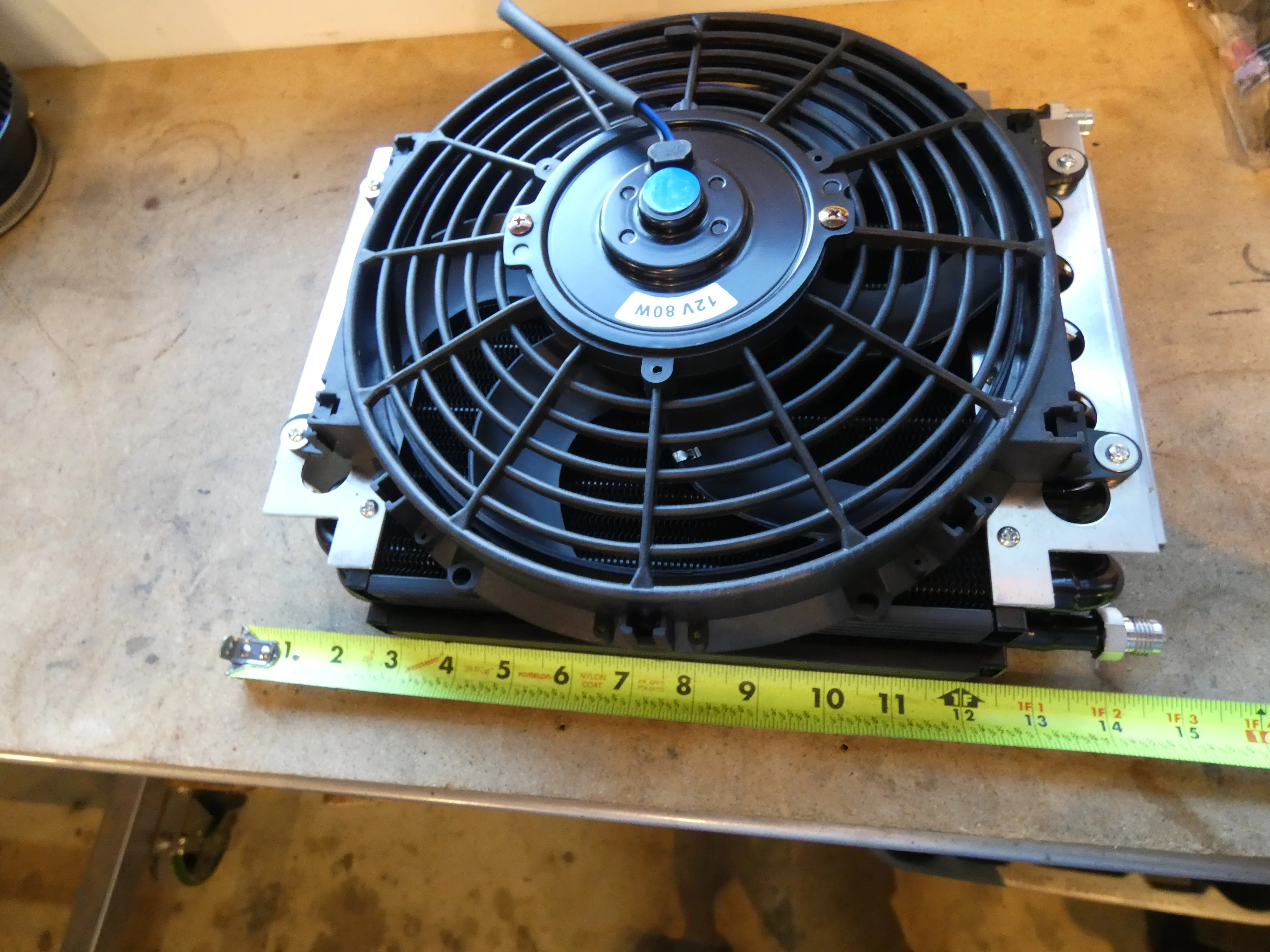 On3 Performance- CR Series Transmission Cooler w/Fan - Image 5