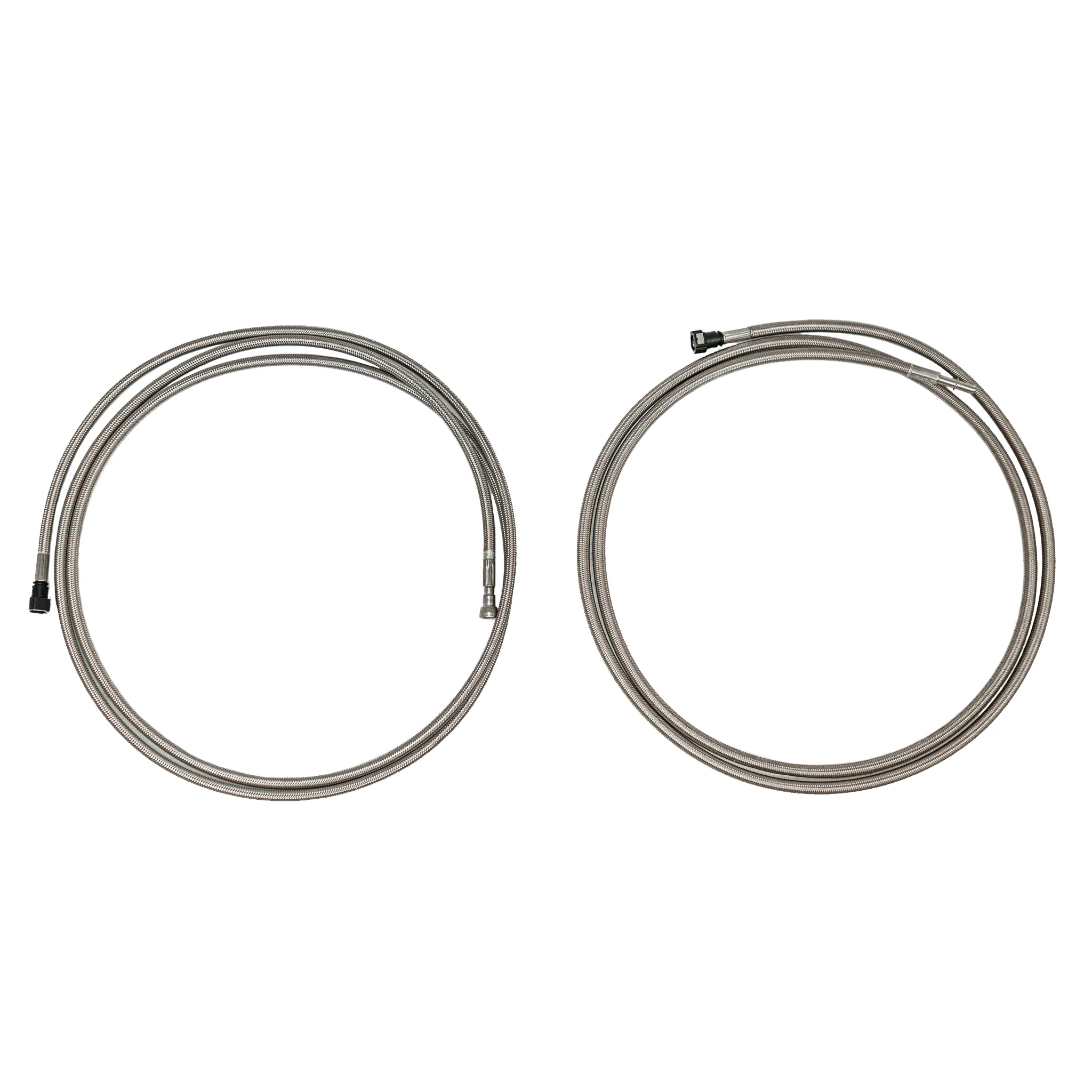 QFF0033S - 03-05 Ram 2500 / 3500 5.9 Ext Cab/Long Bed, Quick Fix Fuel Set; Braided Stainless