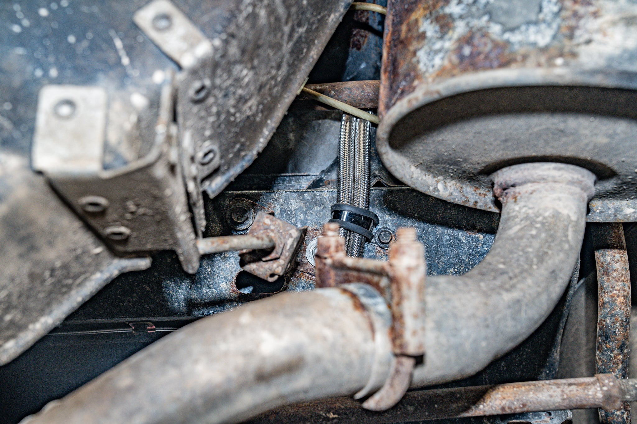 QFF0037SS - 88-91 Corvette L98, Quick Fix Fuel Hose; Braided Stainless - Image 4