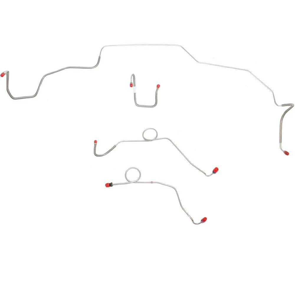 RKT6806- 68-70 Mopar B-Body, Power Disc Brake, Left M/C Port, 4 Line, Right-Front OVER Frame - Image 2