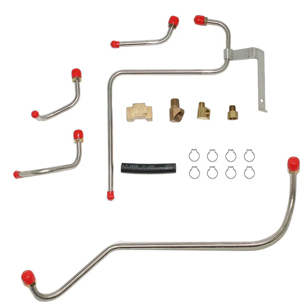 RPC6702- 67 Mopar B-Body, 426 Hemi, Dual Carbs, 5 Line Kit, & Tee - Image 2