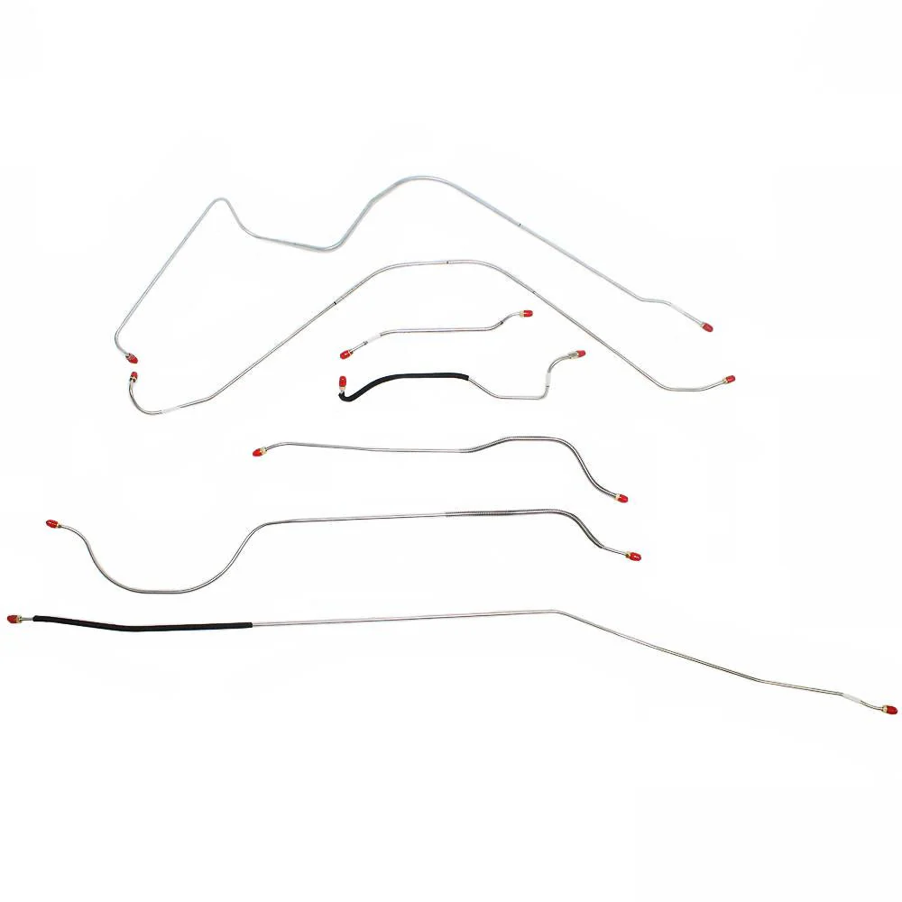 SCK5502- 55 Ford Thunderbird Power Brake Line Kit, 7pc