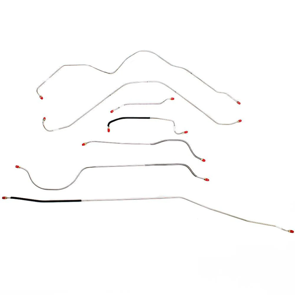 SCK5601- 56 Ford Thunderbird Manual Brake Line Kit, 7pc - Image 2