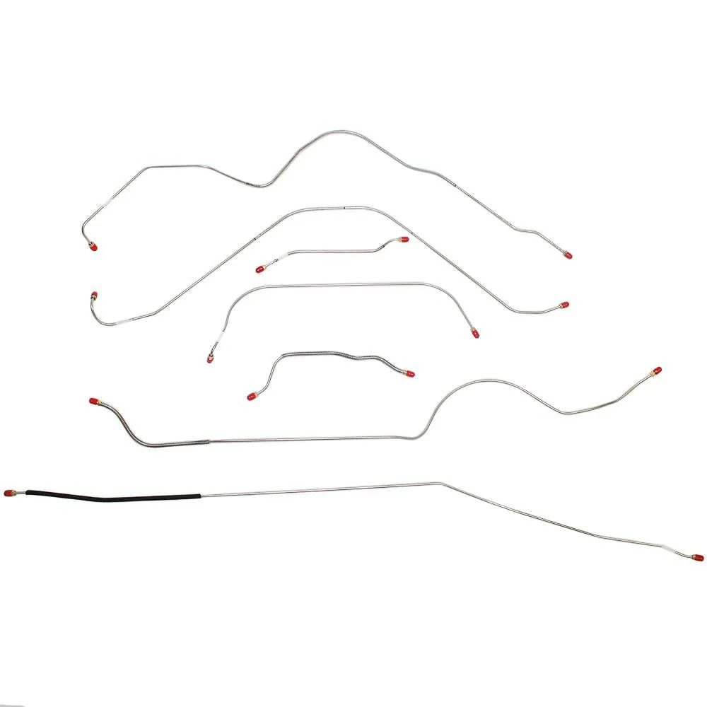 SCK5602- 56 Ford Thunderbird Power Brake Line Kit, 7pc - Image 2