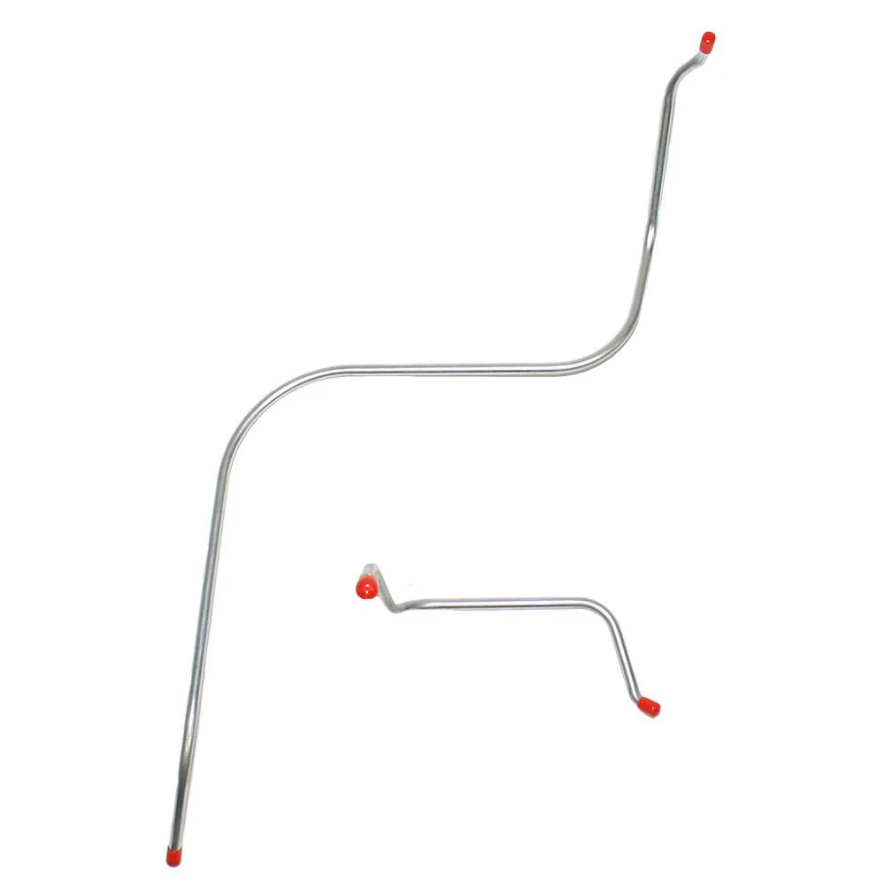 SFV5801SS- 58-60' Ford Thunderbird, 352CID; Fuel Pump to Intake Vacuum Lines, 2pc; Stainless