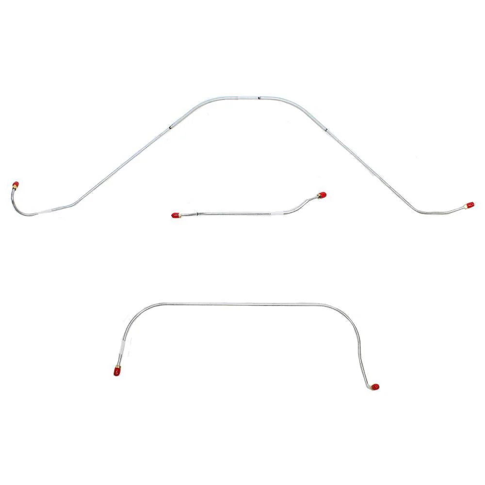 SKT5602- 56 Ford Thunderbird w/ Power Brakes, Front 3pc Brake Line Set