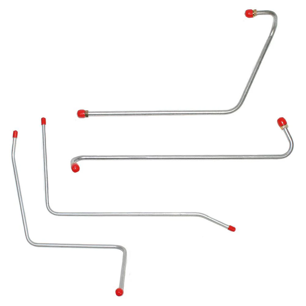 SPC5501- 55 Ford Thunderbird, Fuel Pump to Carb & Wiper Vacuum Lines, 4 Line Set - Image 2