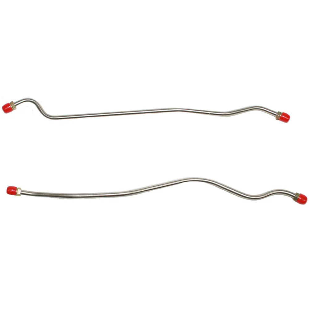 SPS6001OM- 60' Ford Thunderbird; Power Steering Cylinder to Valve Lines, 2pcs; Steel