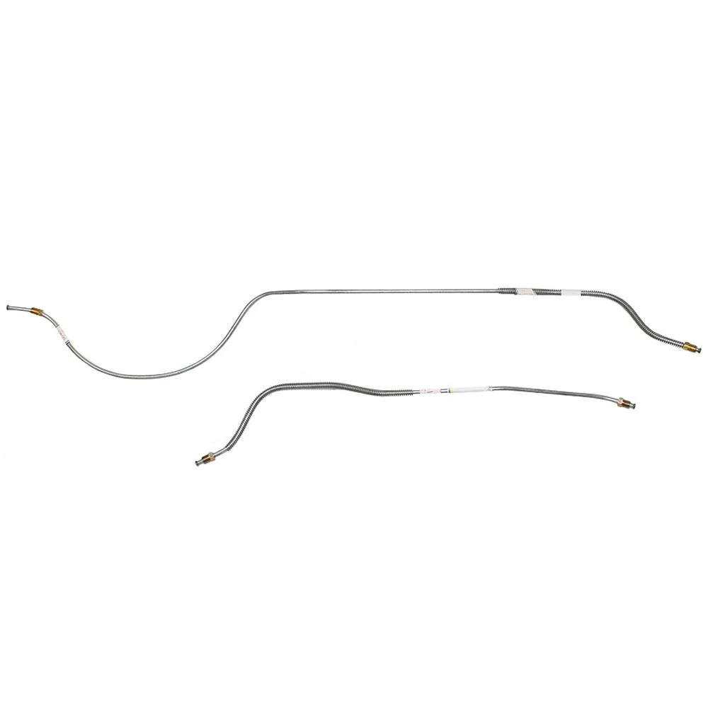 SRA5501- 55-56 Ford Thunderbird; 2pc Rear Axle Brake Line Set