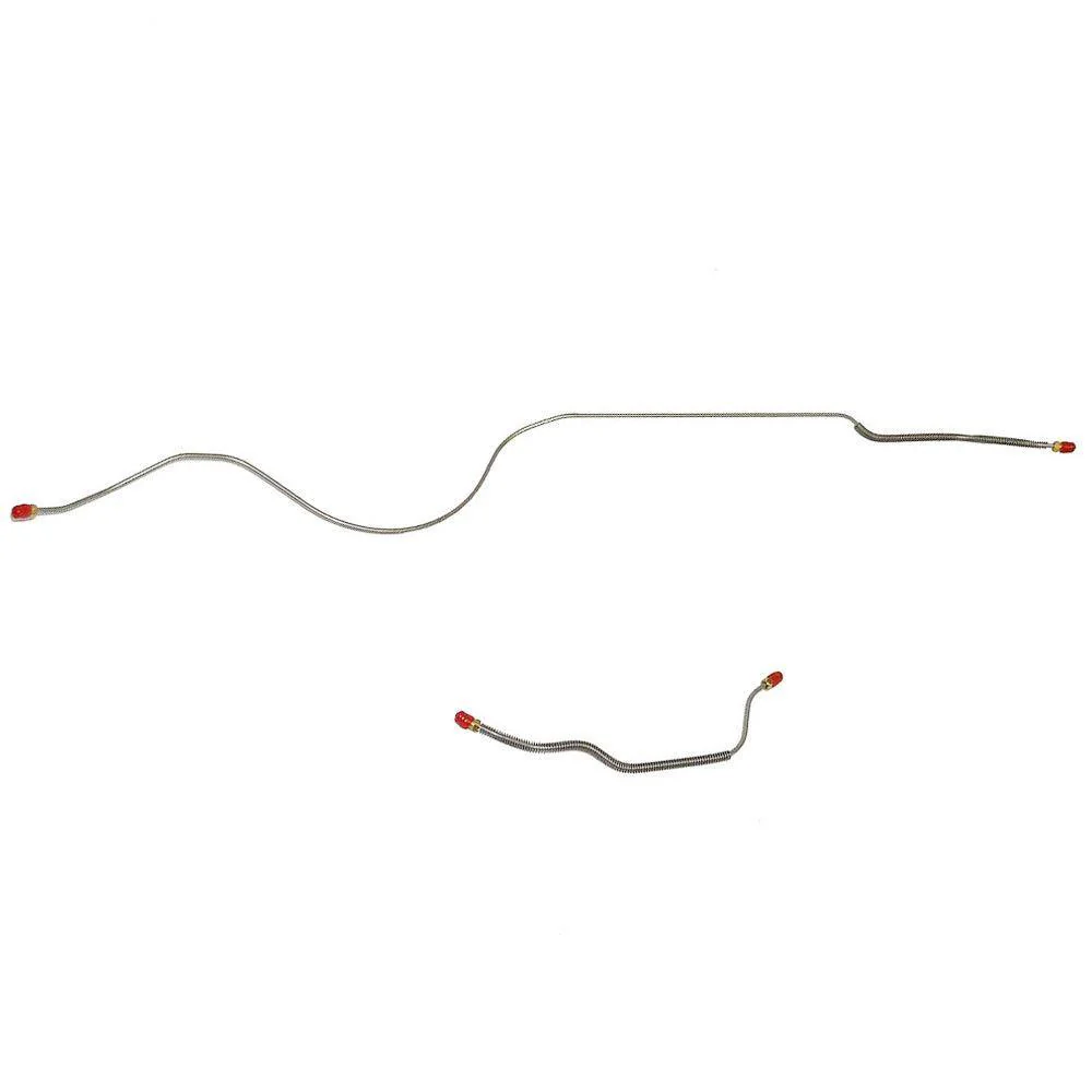 SRA5701- 57 Ford Thunderbird; 2pc Rear Axle Brake Line Set - Image 2