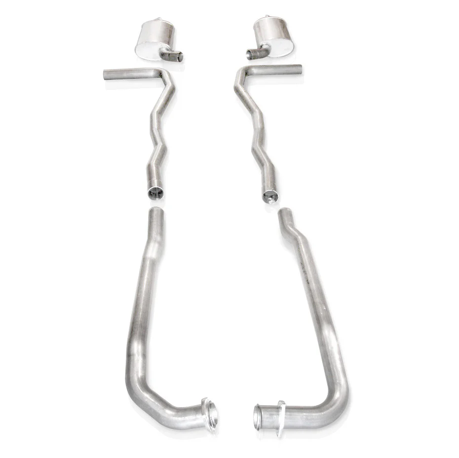 Stainless Works Catback Dual Long Chambered Mufflers Factory Connect