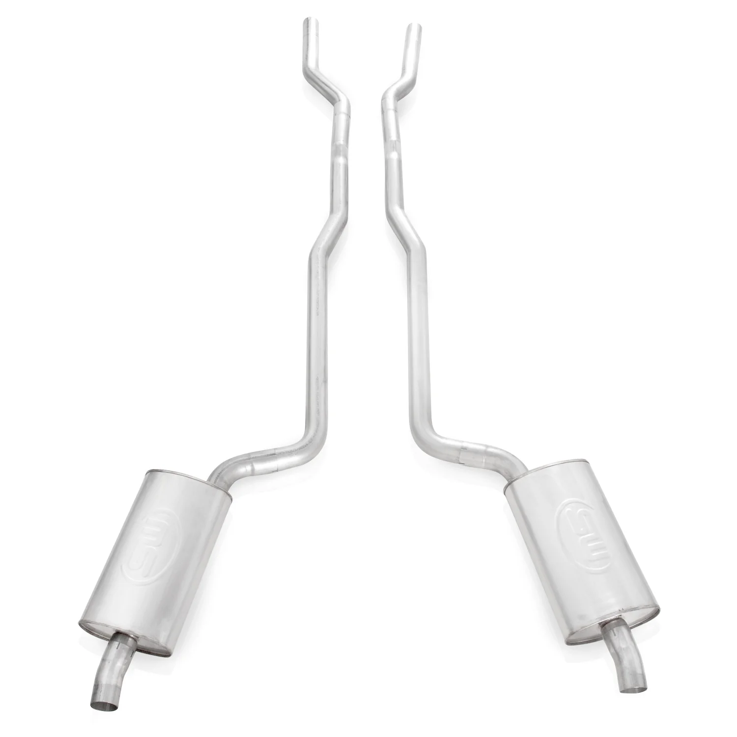 Stainless Works Catback Dual Long Chambered Mufflers Performance Connect