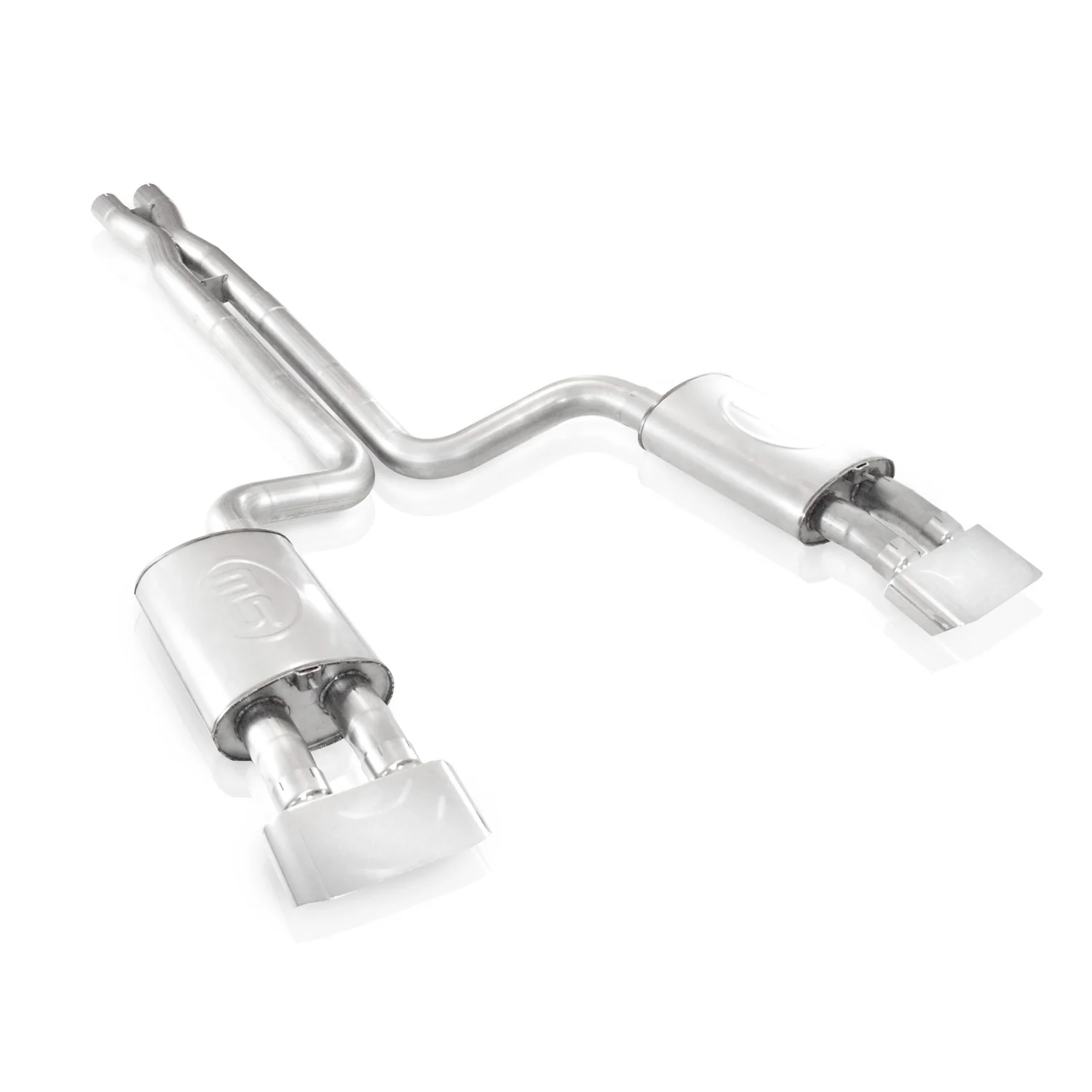 Stainless Works Catback Dual Turbo Chambered Mufflers Performance Connect