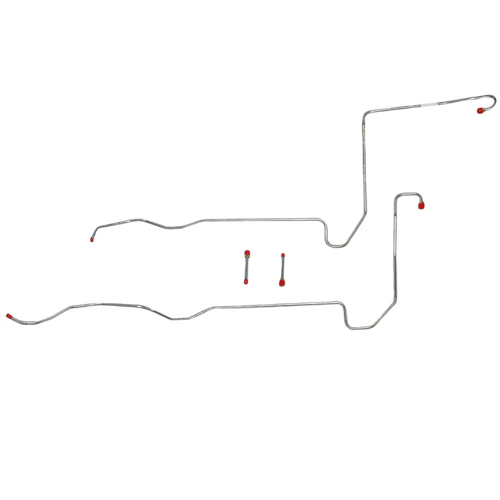 STC6201OM- 62' Ford Thunderbird w/ MX Transmission, 4pc Transmission Cooler Line Set; Steel