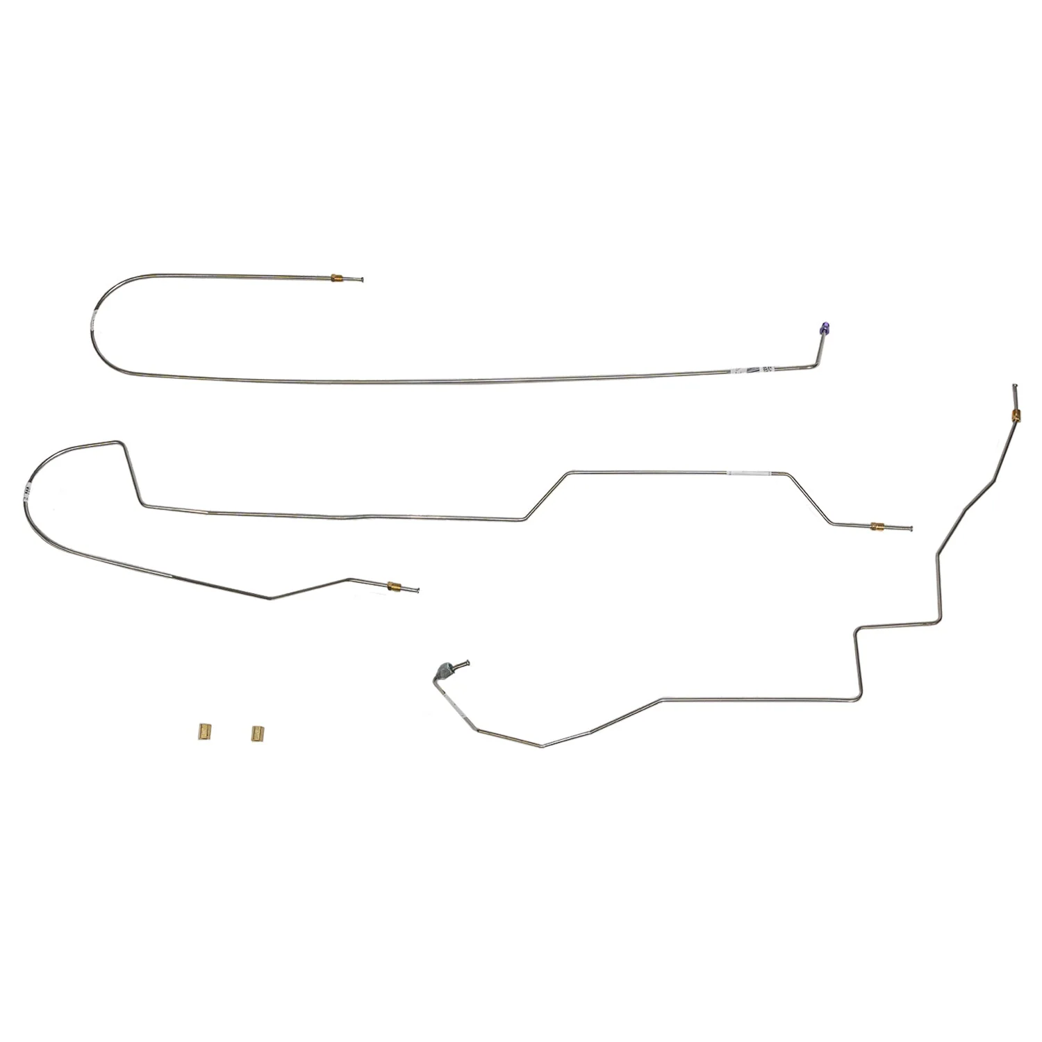 TIN0145- 01-02 FORD EXPLORER SPORT TRAC 4X4 FRONT TO REAR BRAKE LINES - Image 2