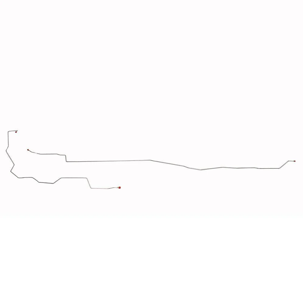 TIN0542- 05-06 F-250 Super Duty, Crew Cab/Long Bed, Intermediate Brake Line Kit - Image 2