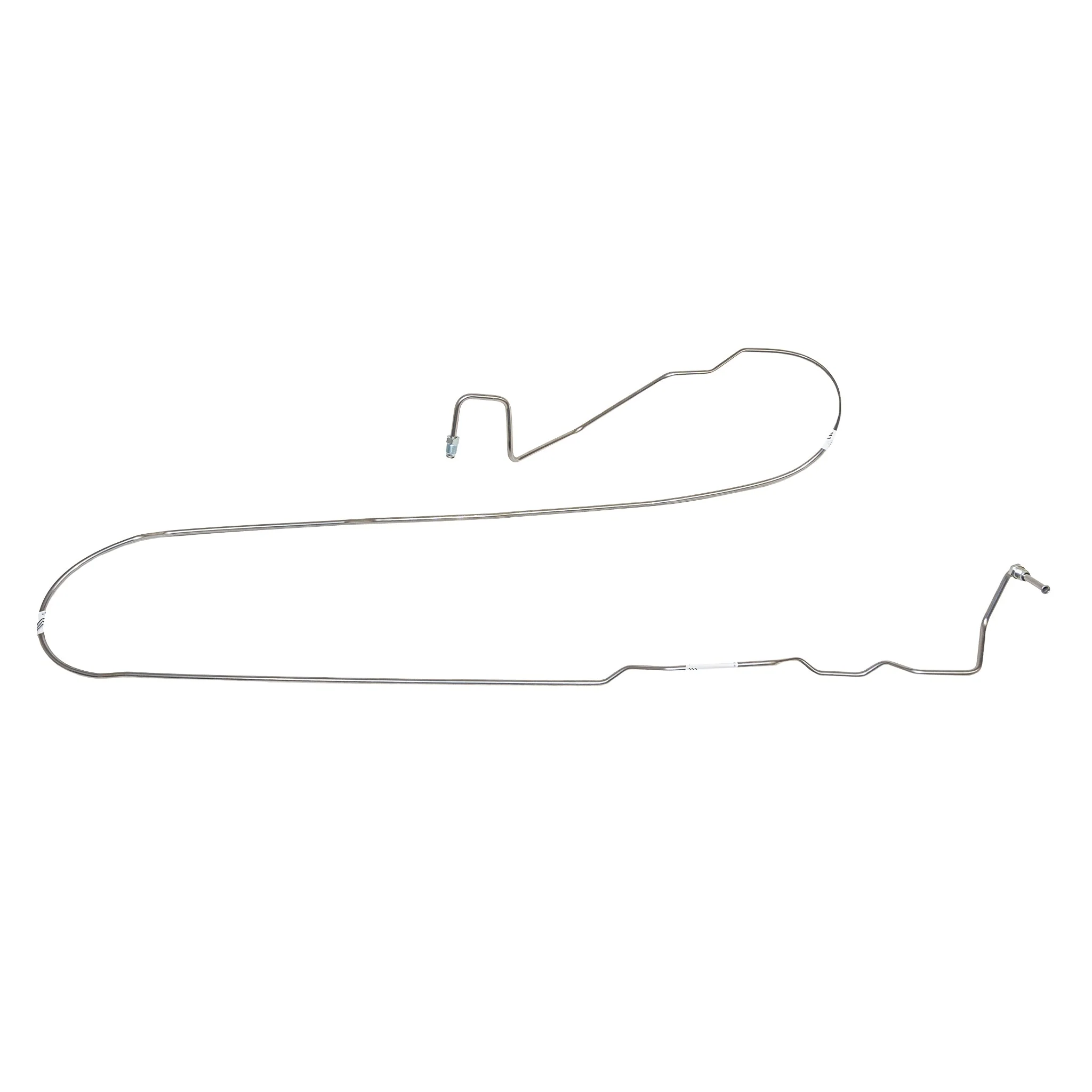 TIN0702- 07-08 1500 Silverado/Sierra, Crew Cab w/ 5.7 Foot Bed or Extended Cab w/ 6.5 Foot Bed, Drum Brakes No Traction Control, non-Hybrid Vehicles Intermediate Brake Line - Image 2