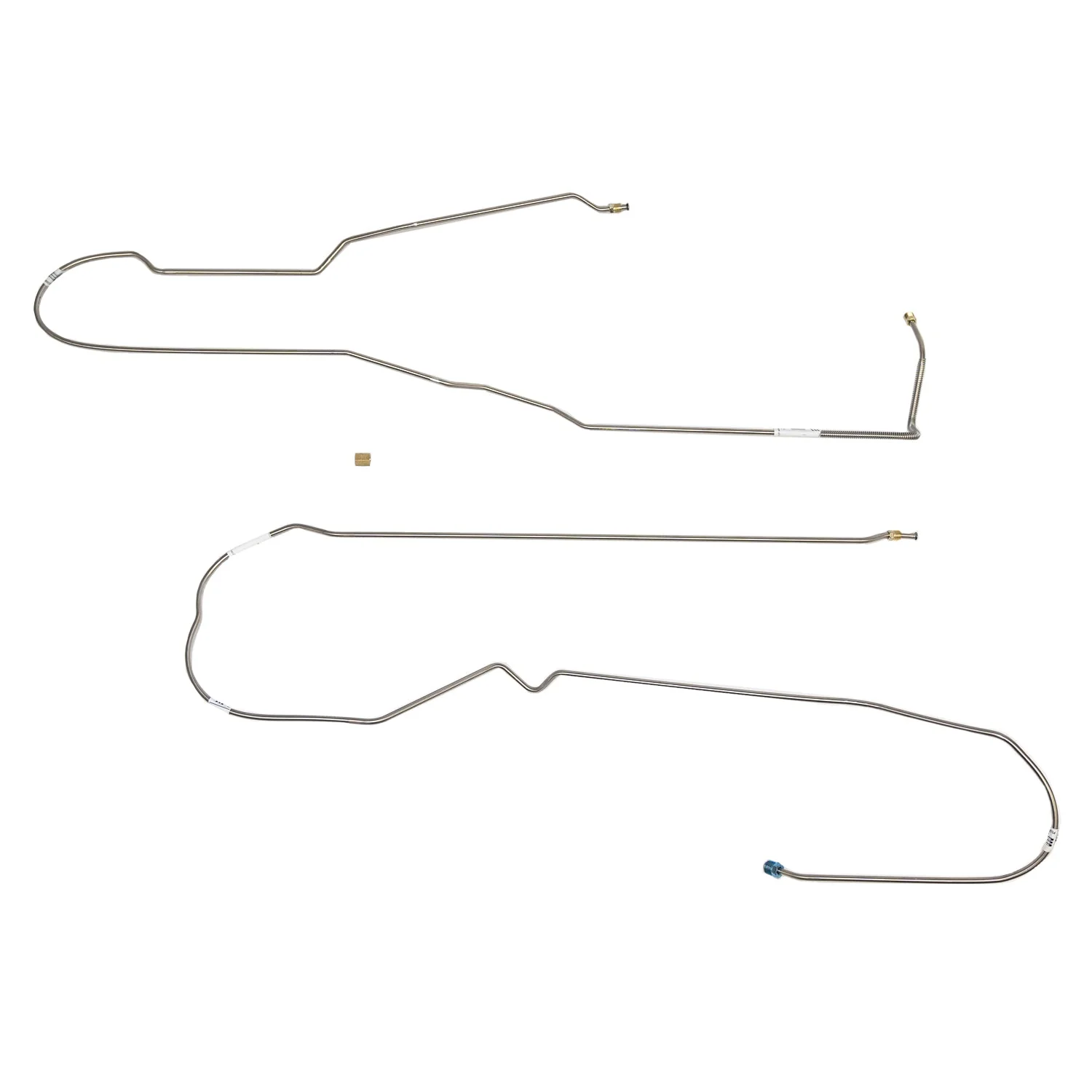 TIN7301- 73-80 C10 73-80 K10 73-80 K20 73-80 K1500 73-80 K2500 2/4wd Short (5.7) Bed Leaf Spring (Rear) Intermediate Brake Line - Image 2