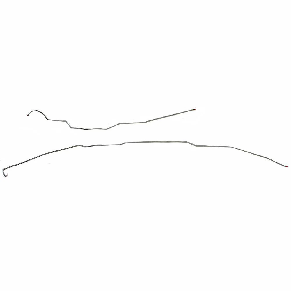 TIN7342- 73-74 Ford F-100 Long Bed, 2wd; 2pc Intermediate Brake Line - Image 2