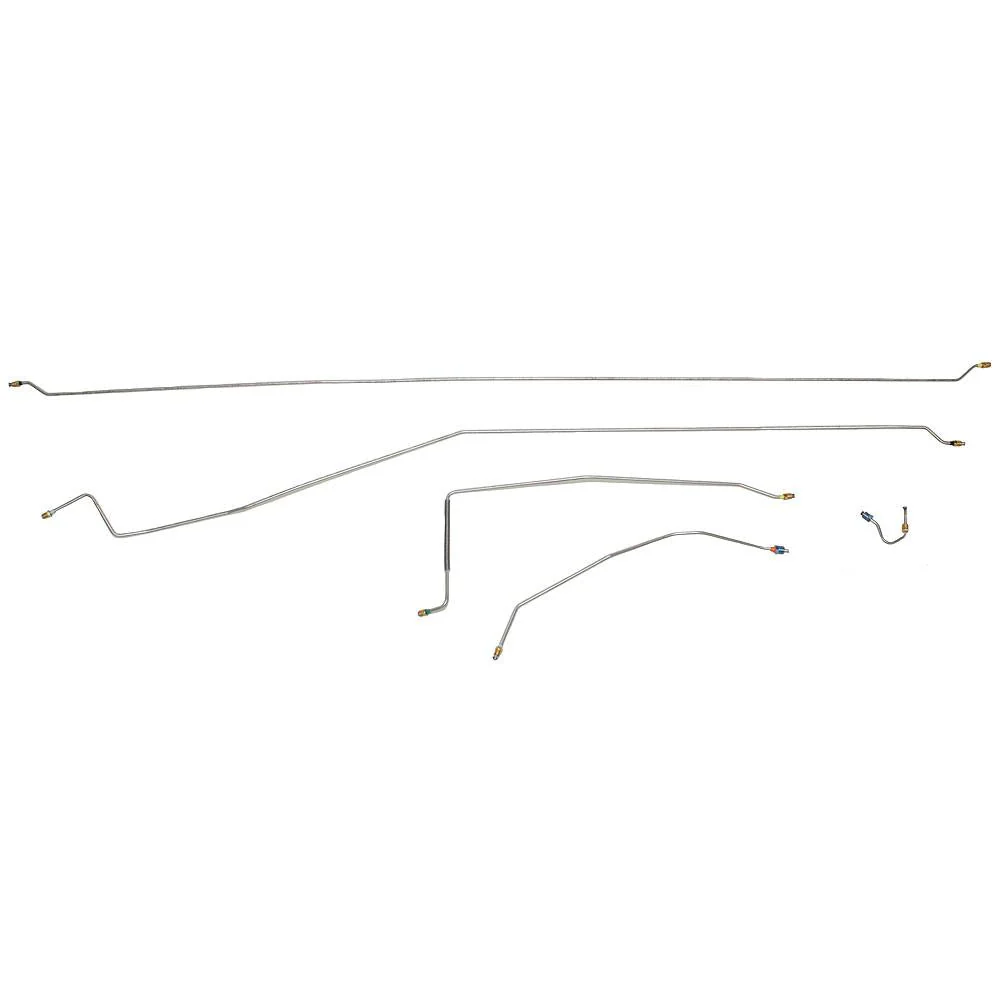 TIN8701- 87-91 R3500 2wd Dually Rear Axle, Intermediate Brake Line - Image 2