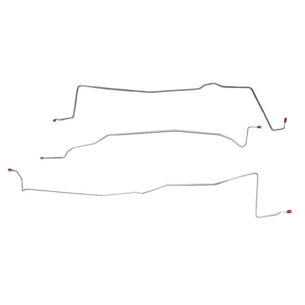 TIN9742- 97-01 Ford F-150 Rear Disc, Extended Cab/Long Bed, Made Before 12/13/01, Intermediate Brake Line Kit - Image 2