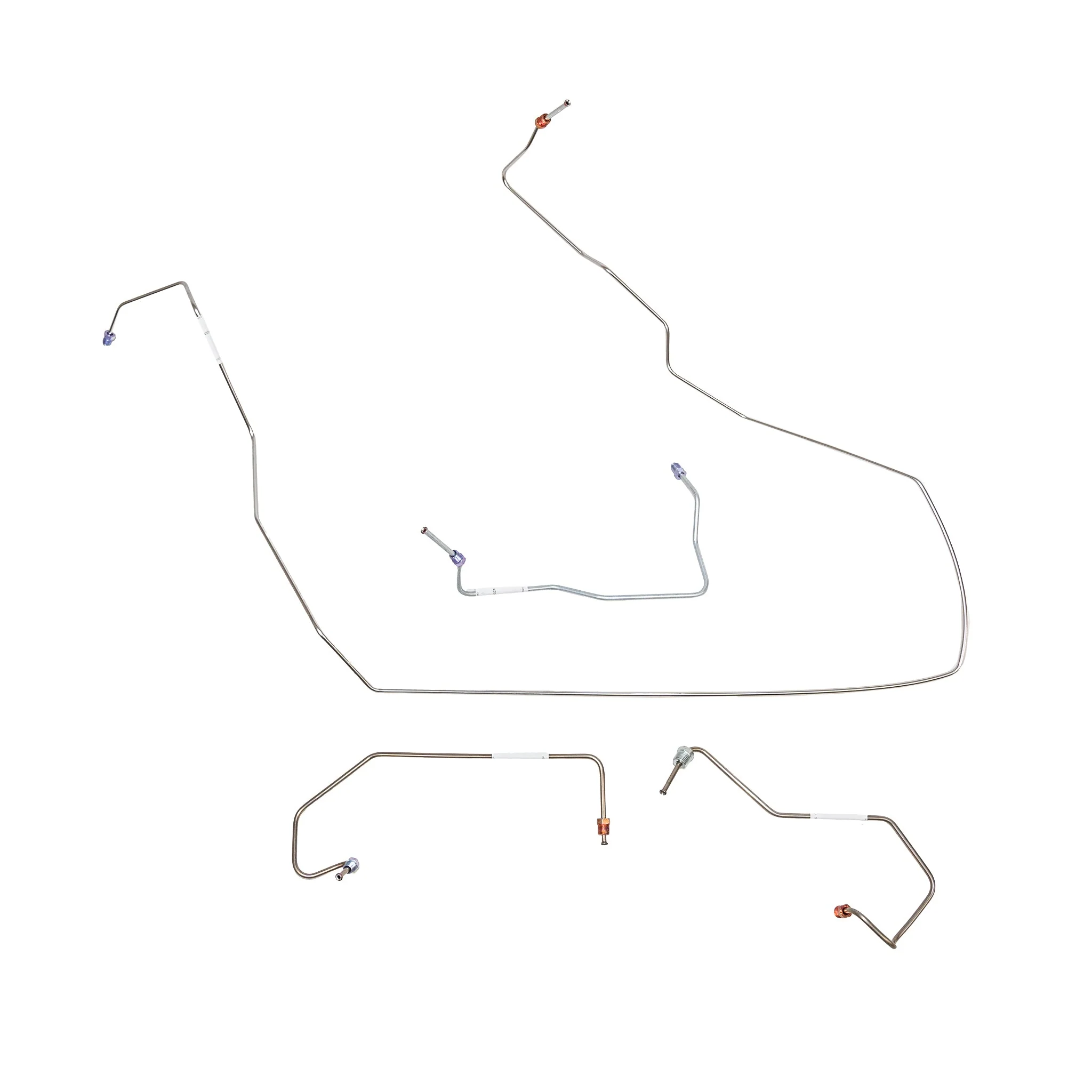 TKT0142- 01-03 F-150 04 Heritage, 4wd, AW Disc, AWABS, Made After 12/13/01, Front Brake Line Kit - Image 2