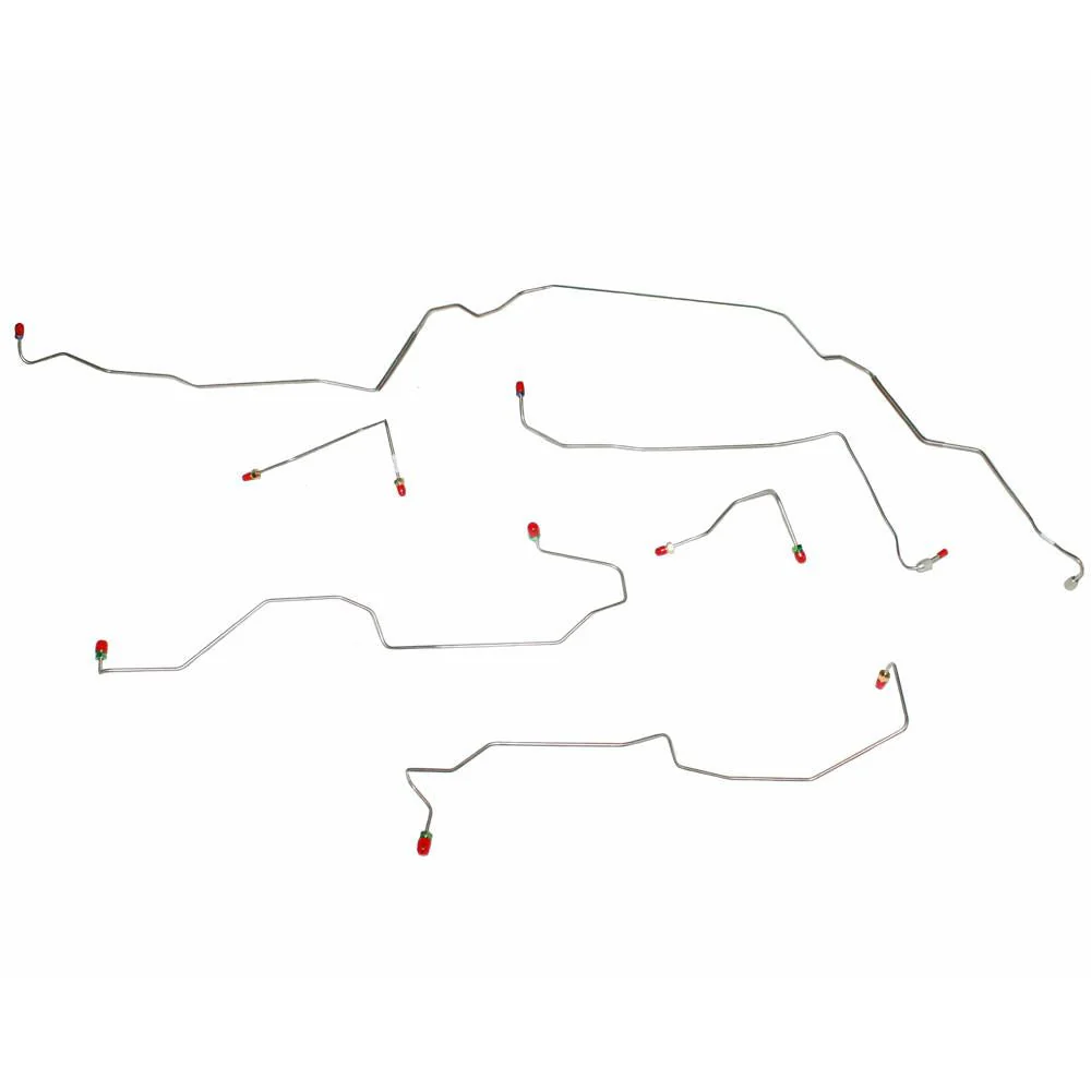TKT0241- 02-04 Explorer/Mountaineer, No Traction Control, Front Brake Line Kit - Image 2