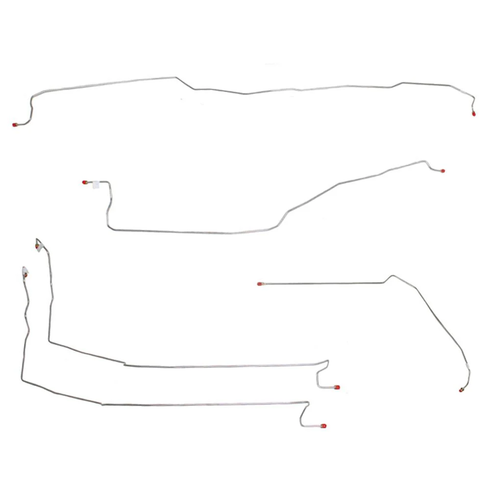 TKT0301- 1999-05 GM 1500HD/2500 Non-HD Front Brake Line Kit - Image 2