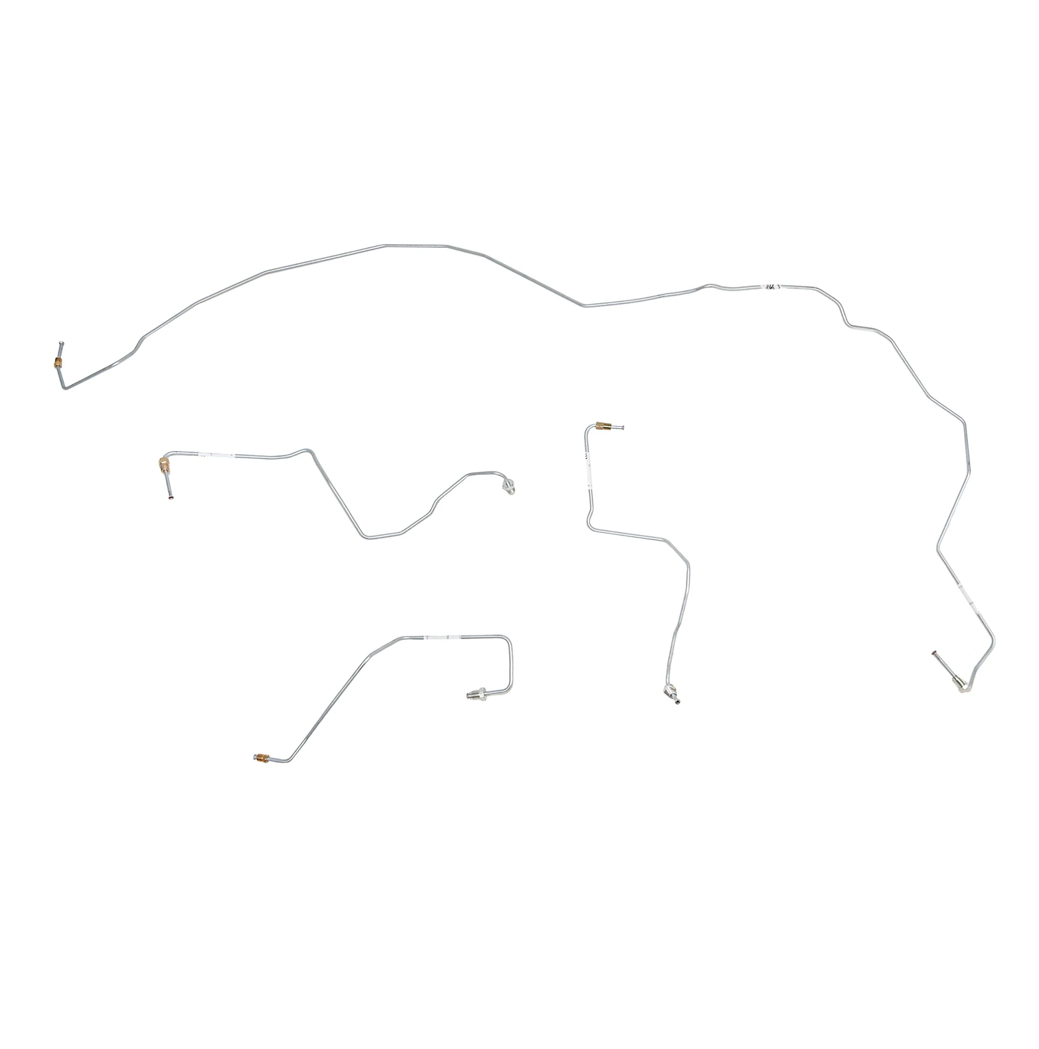 TKT0701- 07-08 Silverado/Sierra Rear Drum Brakes, No Traction Control, non-Hybrid, Vehicles Front Brake Line Set
