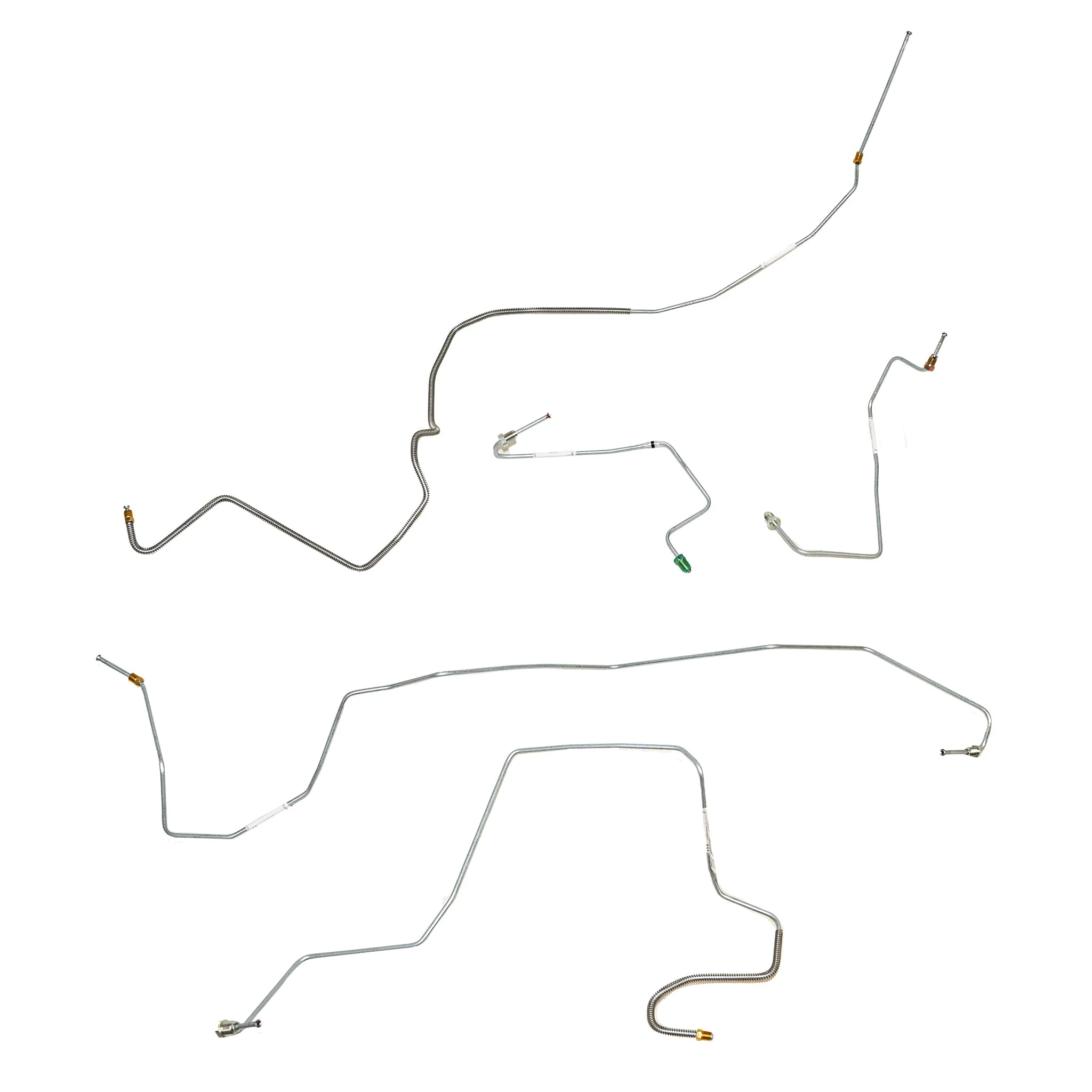 TKT0741- 07-10 F-250/F-350 Super Duty, 4wd, Front Brake Line Set