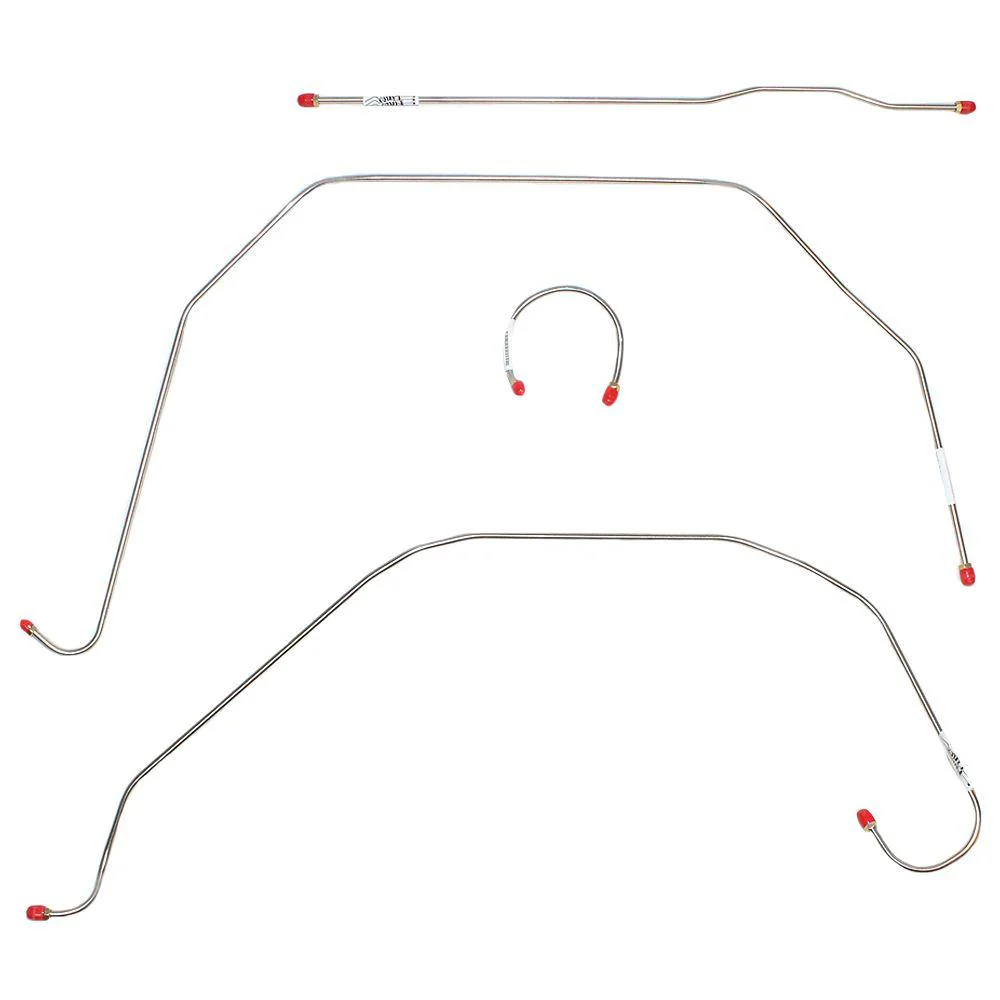 TKT4701- 47-50 Chevy/GMC Series I 1/2 Ton Truck, Front 4pc Brake Line Set - Image 2