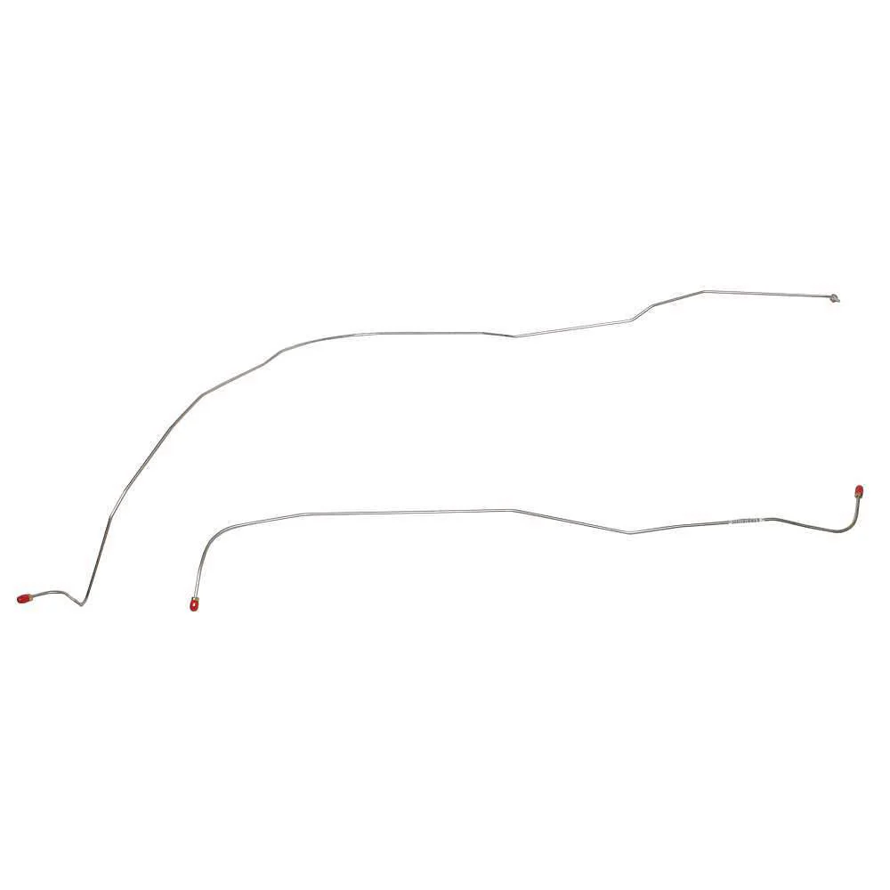 TKT4841- 48-52 Ford F1 Pickup w/ Standard Drum Brakes, Front 2pc Brake Line Set