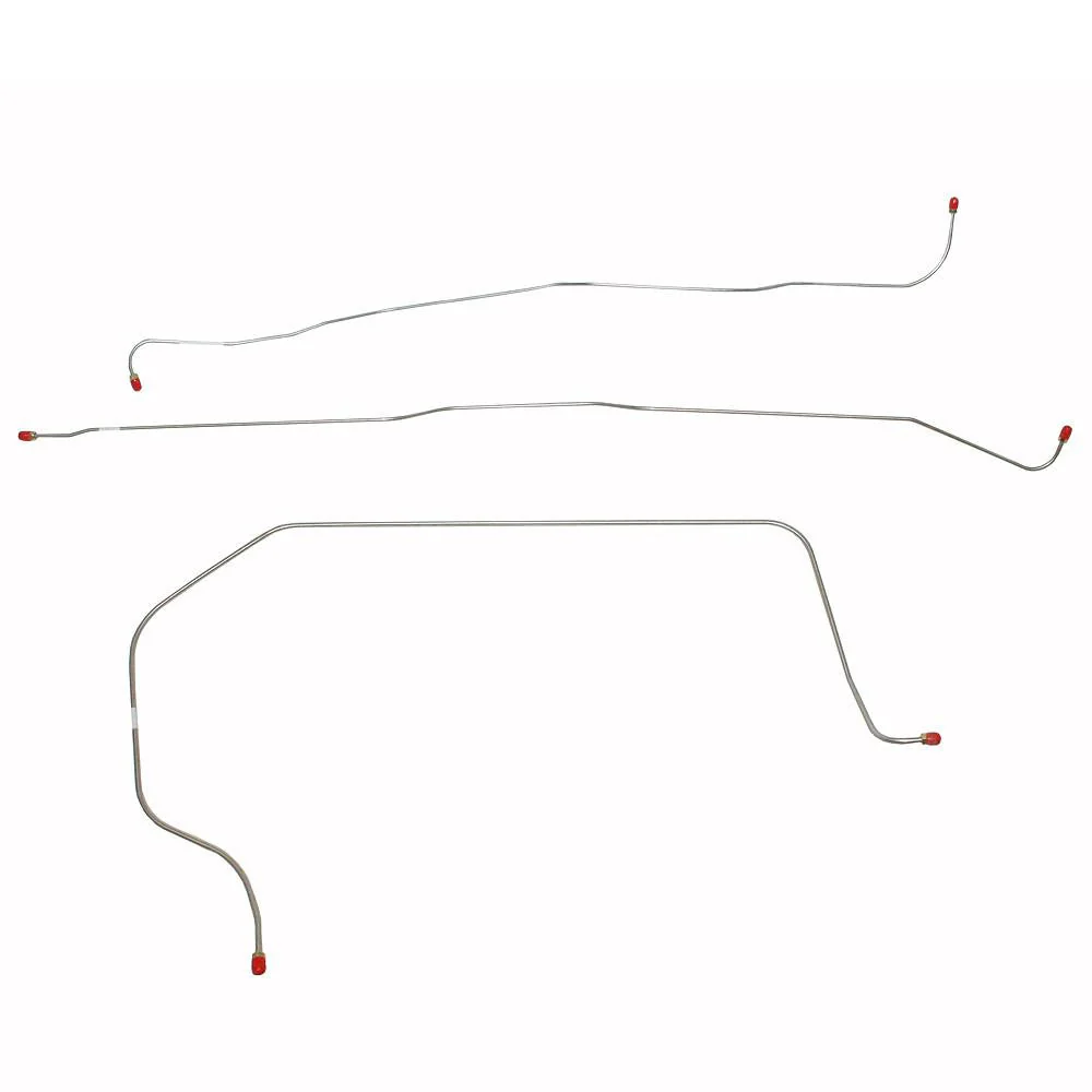 TKT5501- 55-56 Chevy/GMC Series II 3100 1/2 Ton Truck, 3pc Front Brake Line Set