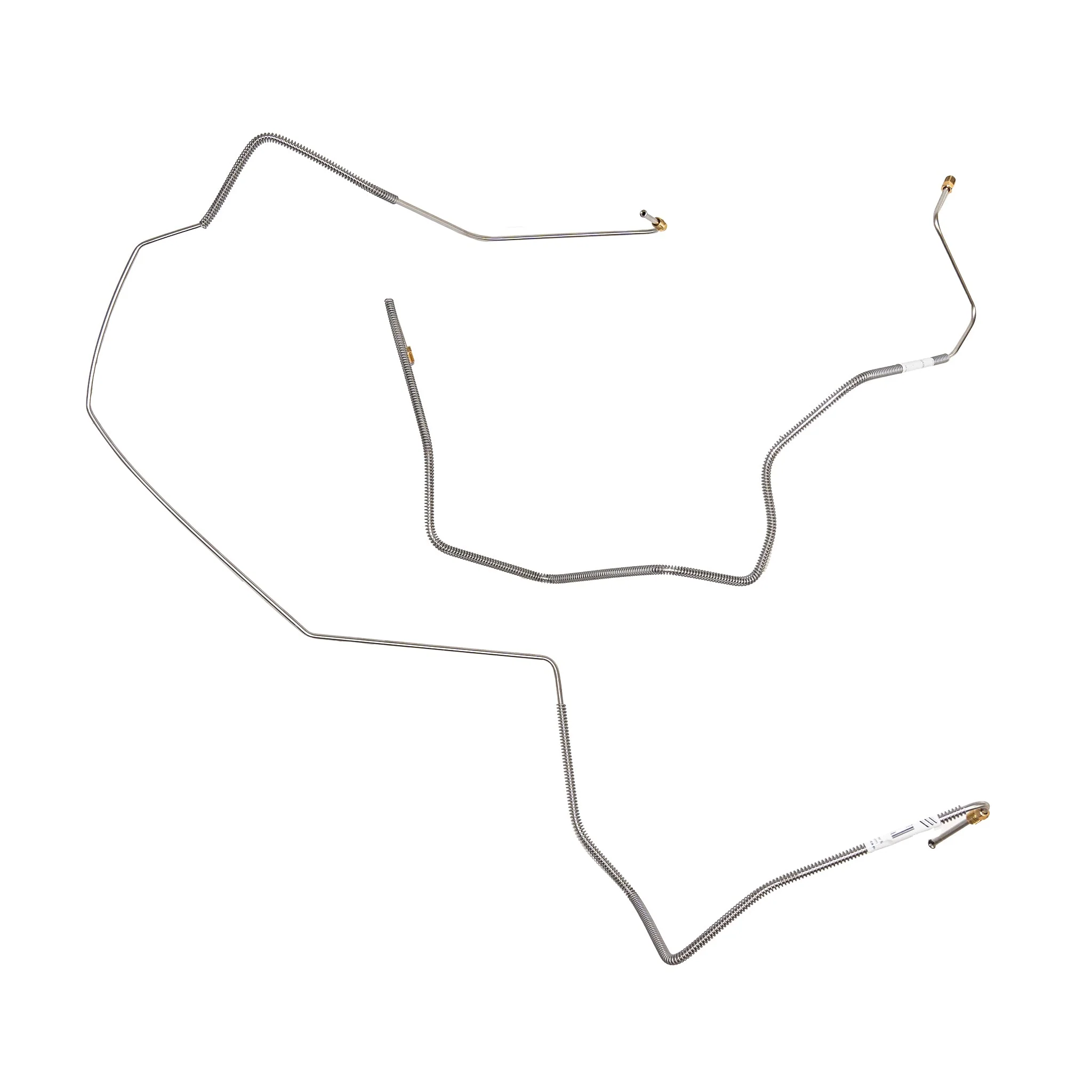 TKT7541- 75-76 Ford F-100 2wd w/ Standard Disc Brakes, 4pc Front Brake Line Set
