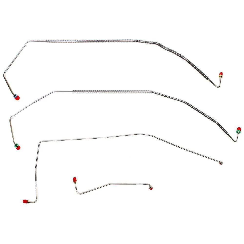 TKT8701- 87-91 Chevy R3500 (2wd, Dually) Front Brake Line Kit