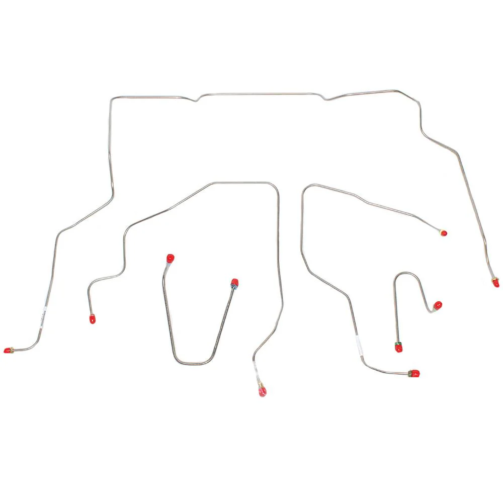 TKT9521- 95-98 GM 1500 4wd Truck, Front Brake Line Kit - Image 2