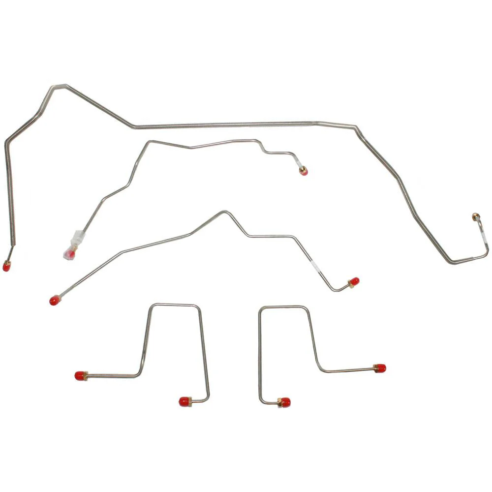 TKT9803- 01-05 GM S-Series Truck and SUV with ZR2 Package, Front Brake Line Kit - Image 2