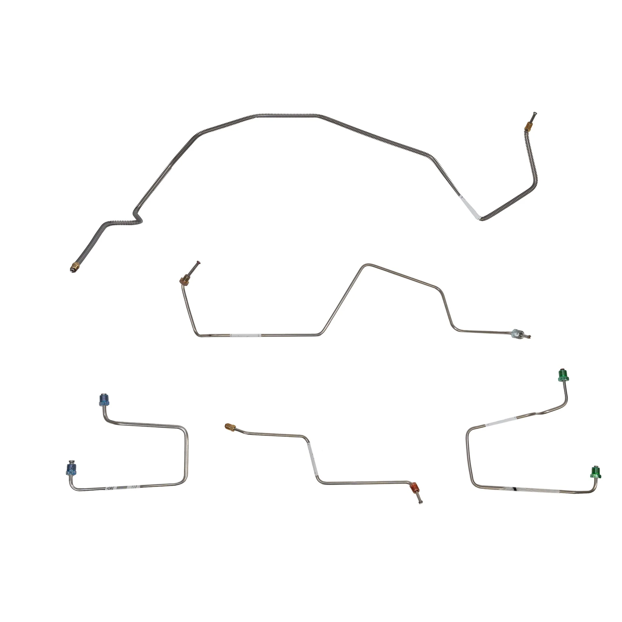 TKT9804- 98-00 GM S-Series Truck 2wd without ZR2 Package; Front Brake Line Kit